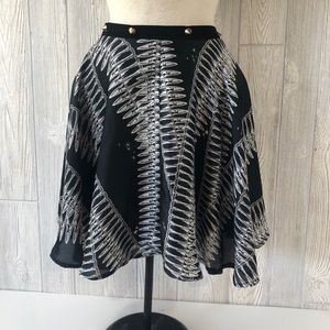 Chandelier Brand Circle Skirt Bullet Ammo Motif Size Small Swing Skirt